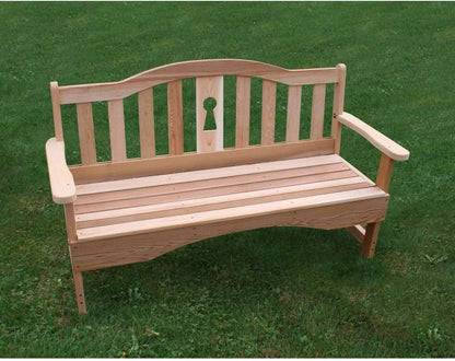 Creekvine Designs Cedar Keyway Garden Bench