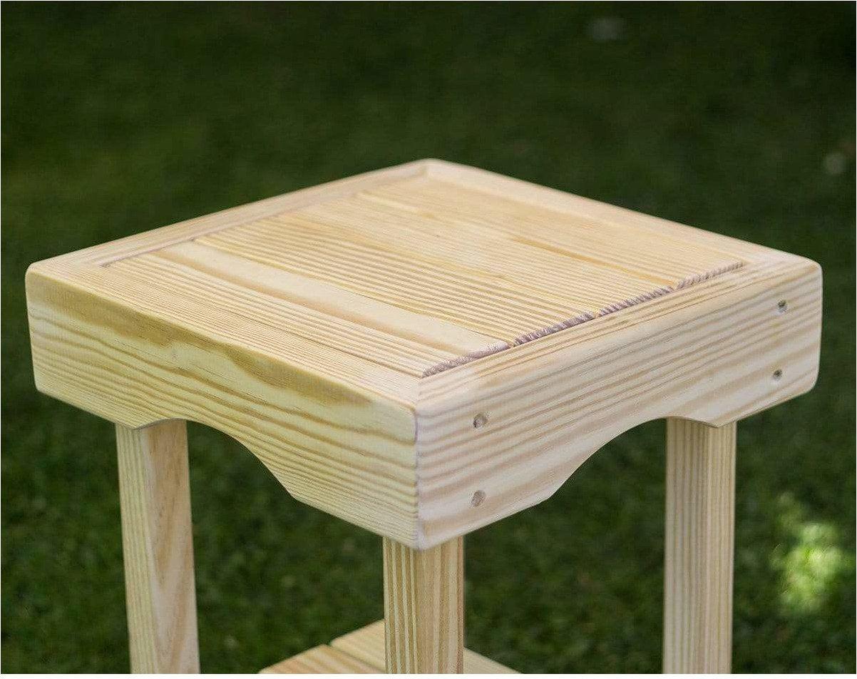 Creekvine Designs 20' Behandelte Pine Square Beistelltisch