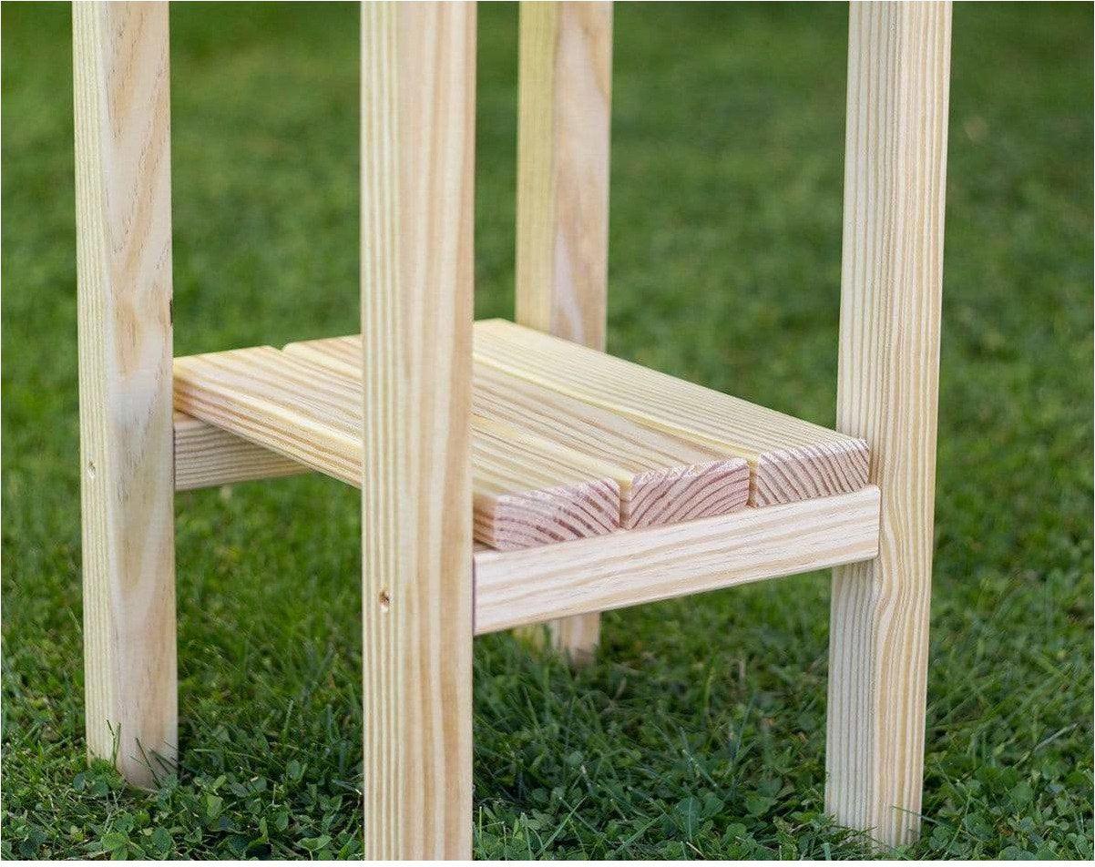 Creekvine Designs 20' Behandelte Pine Square Beistelltisch