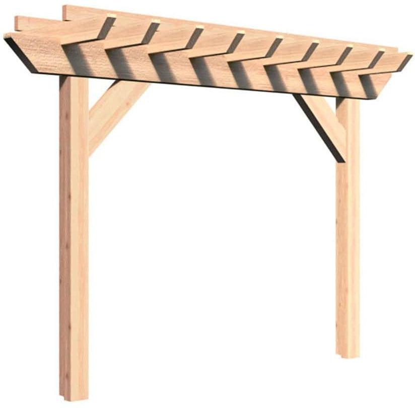 Creekvine Designs Rough Cut Monterrey Cedar Pergola