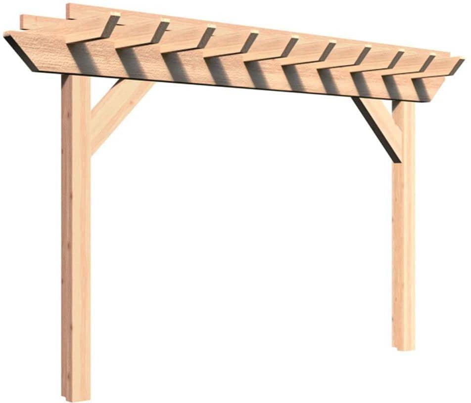 Creekvine Designs Rough Cut Monterrey Cedar Pergola