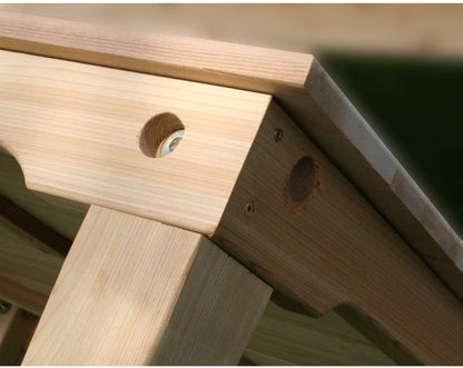 Creekvine Designs Get-Together Cedar Outdoor Dining Set