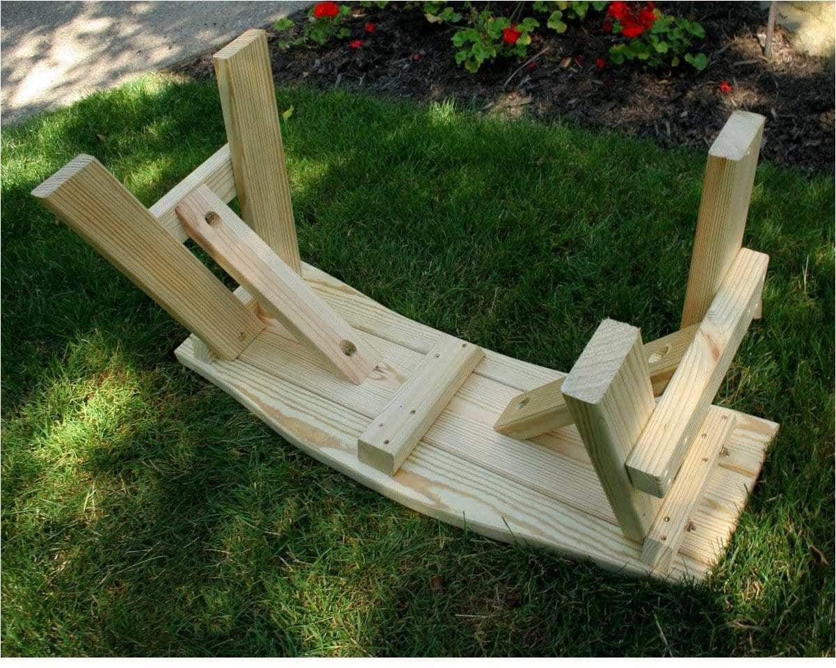 Creekvine Designs 36' Behandelte Pine Curved Bench