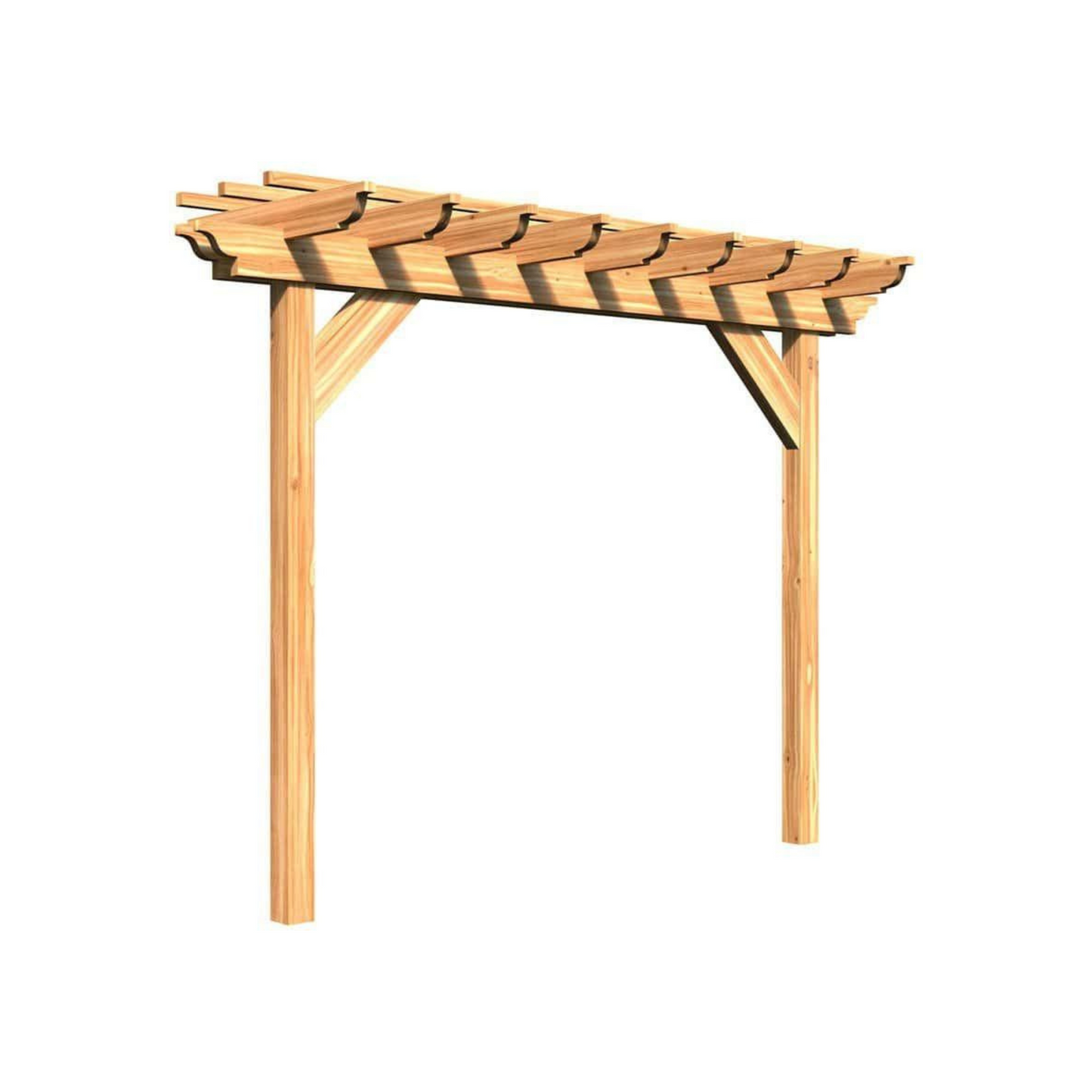 Creekvine Designs Behandelte Pine Monterrey Pergola