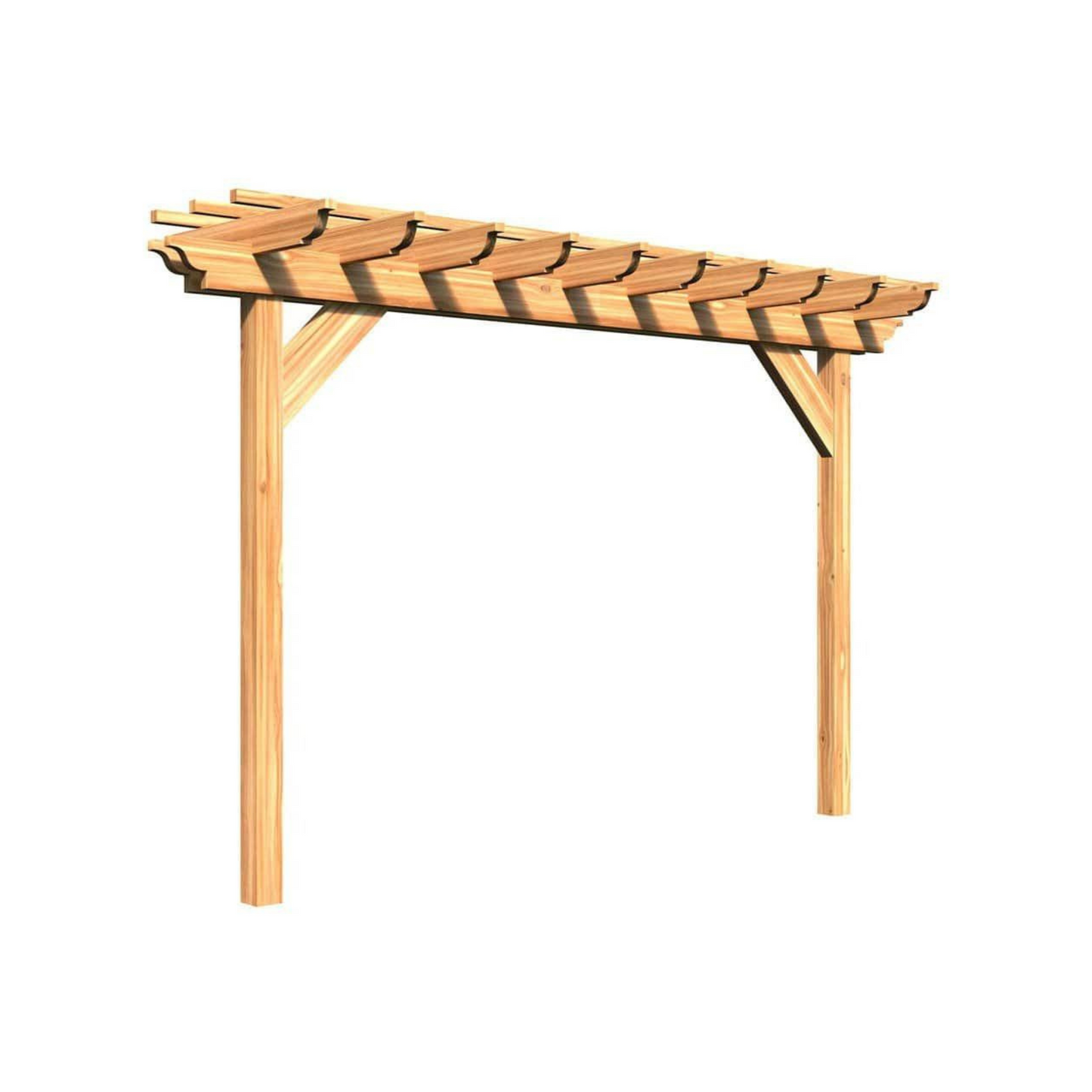 Creekvine Designs Behandelte Pine Monterrey Pergola