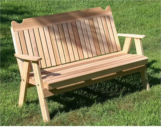 Creekvine Designs Englisch High Back Settee