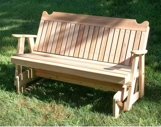 Creekvine Designs Straight Back Glider Couch Outdoor