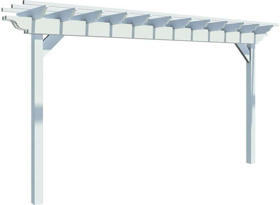 Creekvine Designs 4' Vinyl Monterrey Pergola