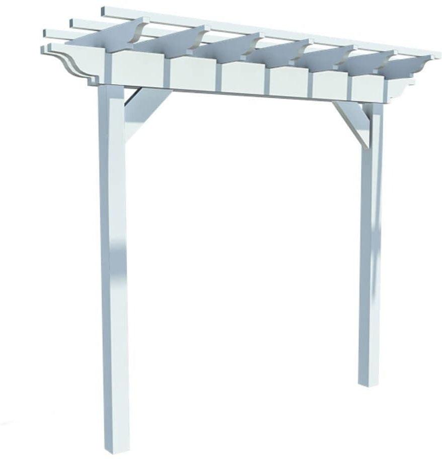 Creekvine Designs 4' Vinyl Monterrey Pergola