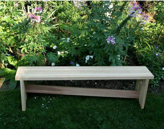Creekvine Designs 5' Cedar 1800 Traditionelle Bank mit schräger Klammer