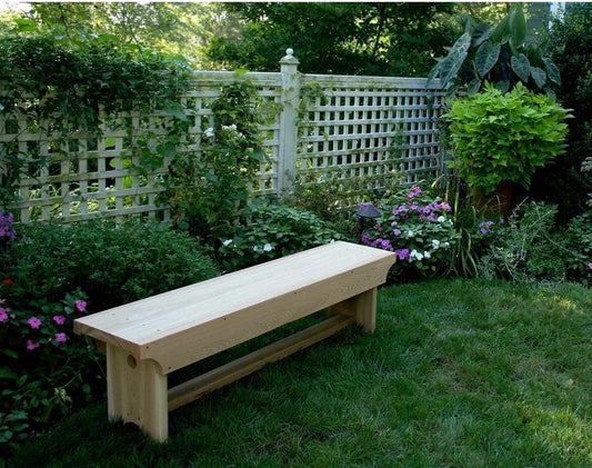 Creekvine Designs 5' Cedar 1805 Traditionelle Heavy Duty Bench