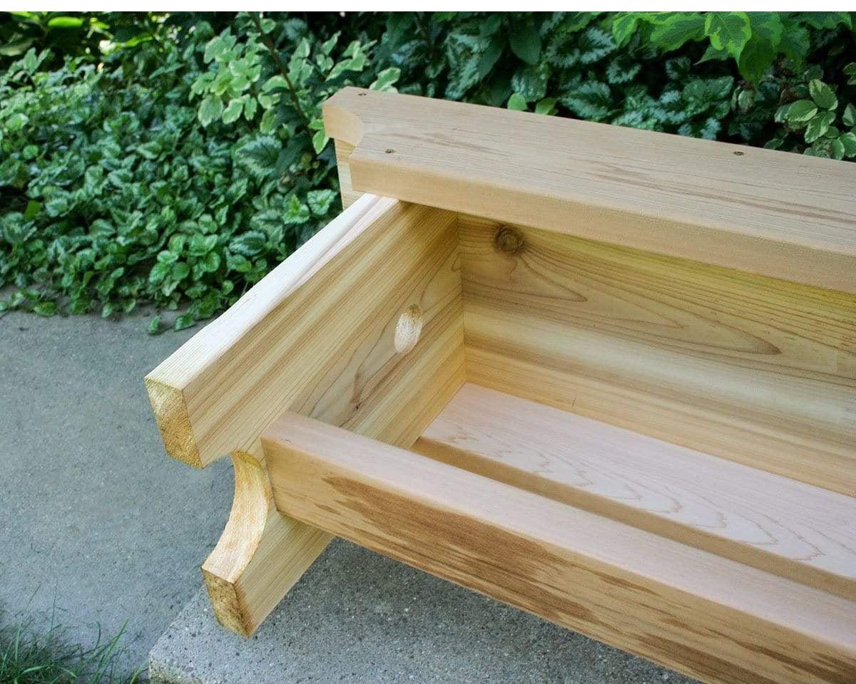 Creekvine Designs 5' Cedar 1805 Traditionelle Heavy Duty Bench