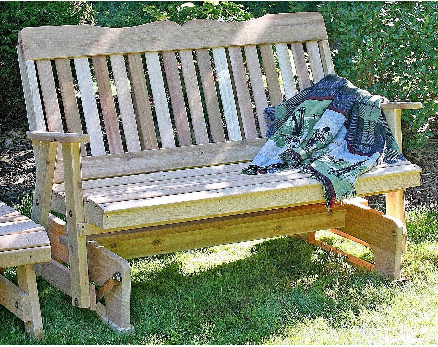 Creekvine Designs 5' Cedar Countryside Rocking Glider