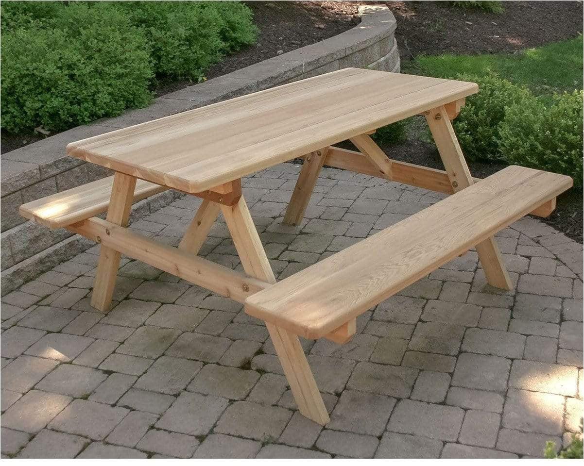 Creekvine Designs Cedar Picknicktisch