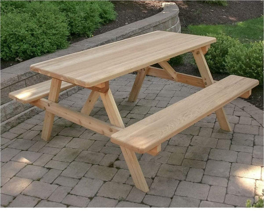 Creekvine Designs Cedar Picknicktisch