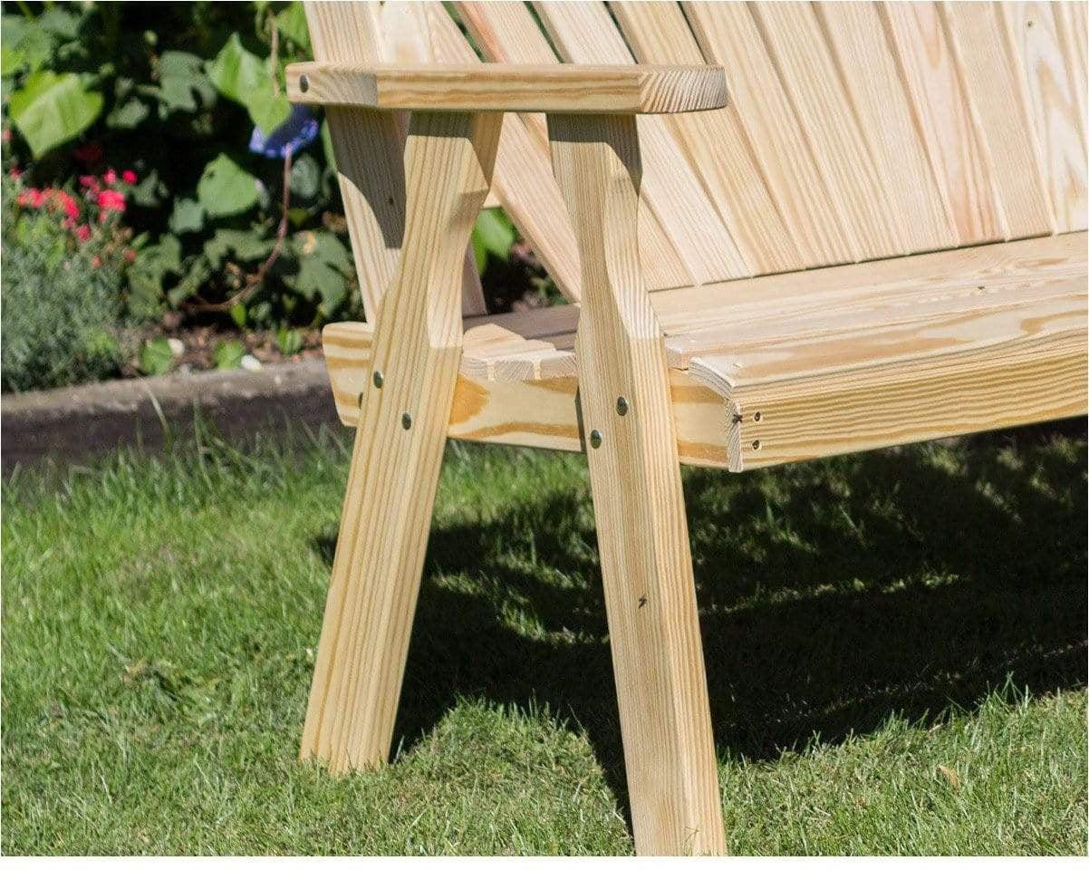 Creekvine Designs Behandelte Pine Fanback Garden Bench