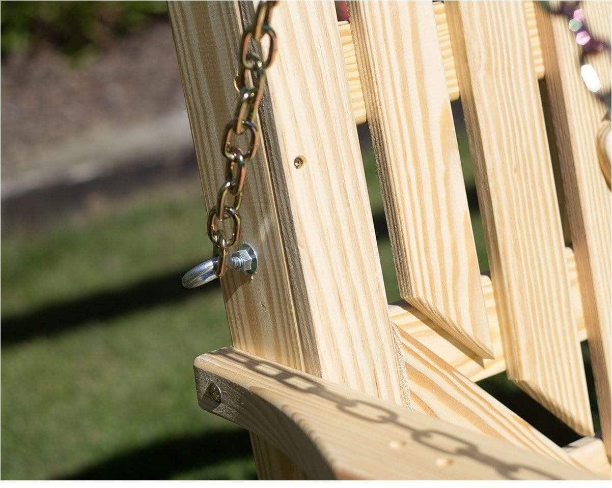 Creekvine Designs Behandelte Pine Fanback Porch Swing