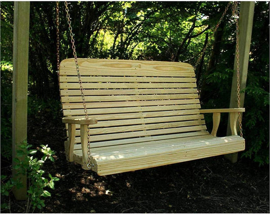 Creekvine Designs Behandelte Kiefer High Crossback Porch Swing