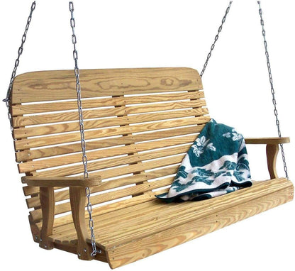 Creekvine Designs Behandelte Kiefer High Crossback Porch Swing