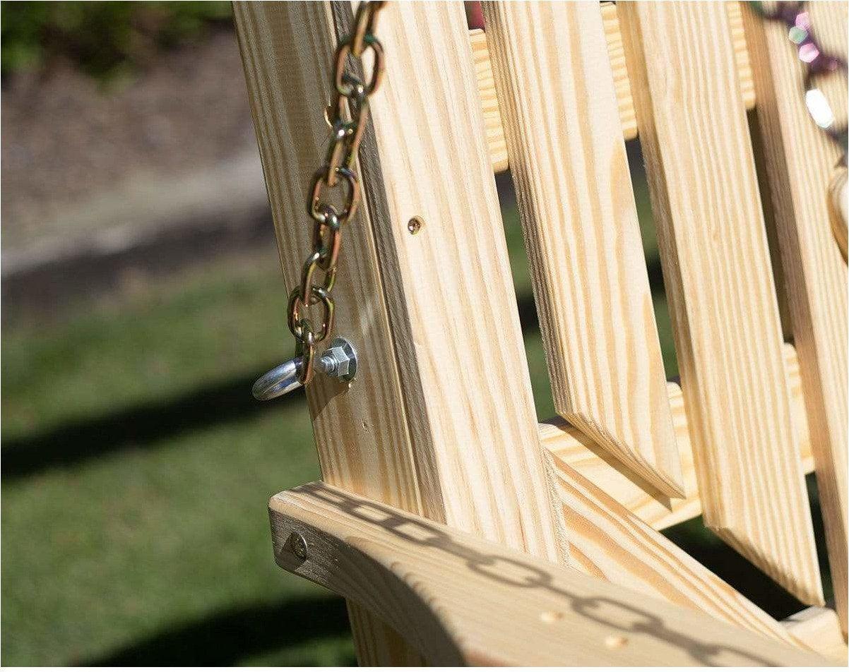 Creekvine Designs Behandelte Kiefer High Crossback Porch Swing