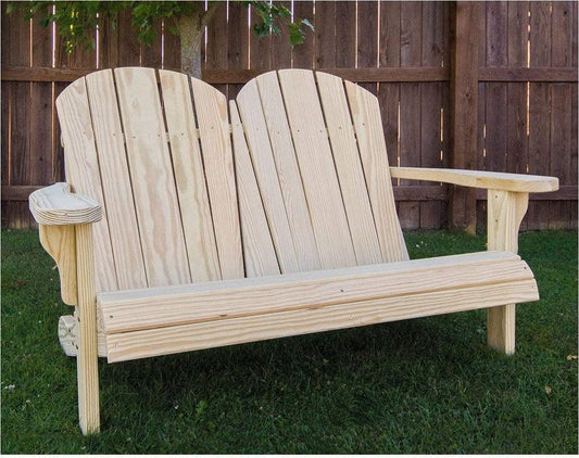 Creekvine Designs Behandelte Pine Low Curveback Garden Bench