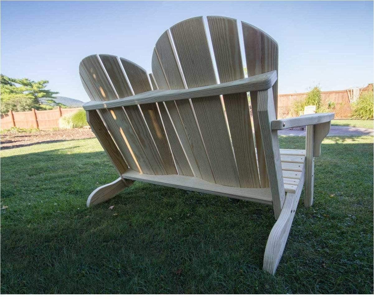 Creekvine Designs Behandelte Pine Low Curveback Garden Bench