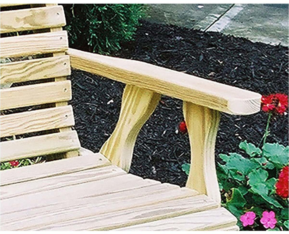 Creekvine Designs Behandelte Pine Rollback Garden Bench