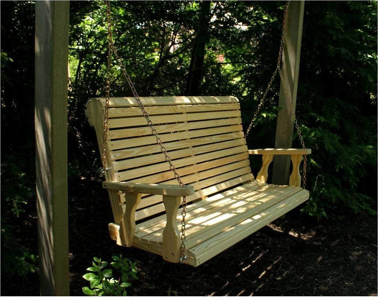 Creekvine Designs Behandelte Pine Rollback Porch Swing