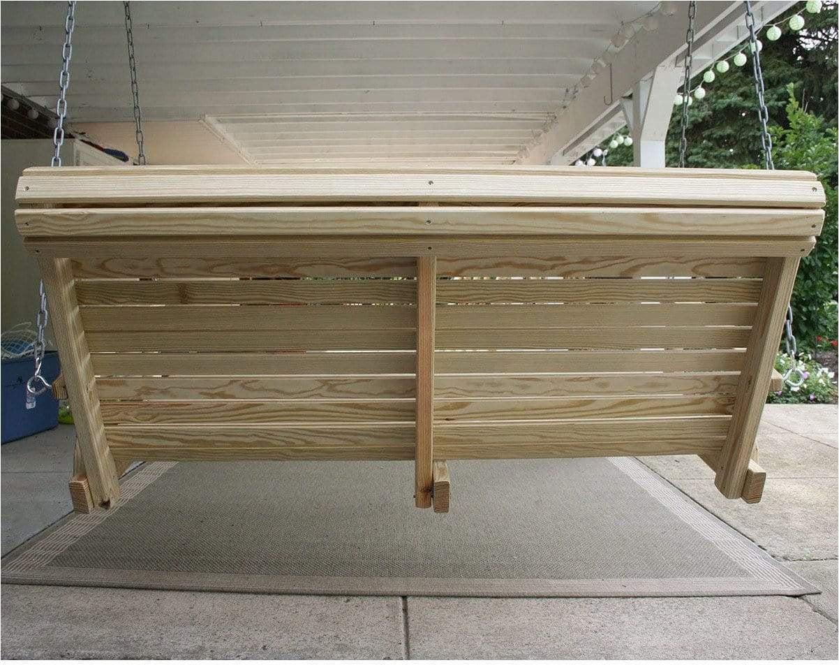 Creekvine Designs Behandelte Pine Rollback Porch Swing