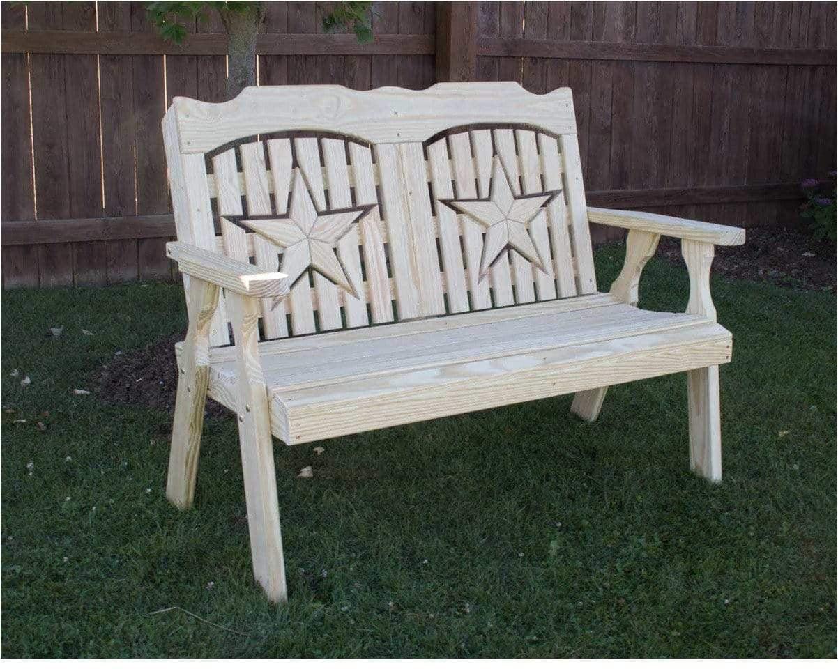 Creekvine Designs Behandelte Pine Starback Bench