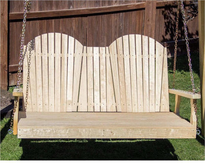 Creekvine Designs 60' Behandelte Kiefer Curveback Swingbed