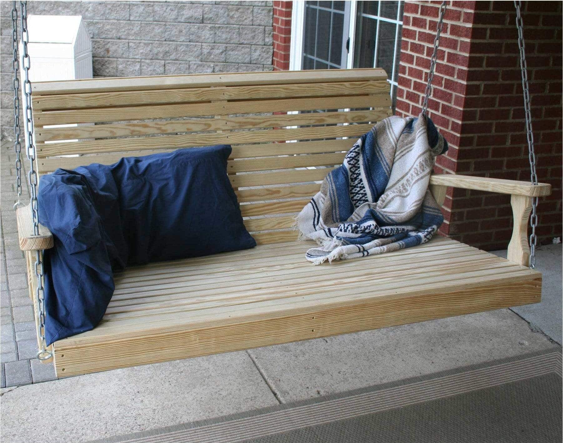 Creekvine Designs 60' Behandelte Kiefer Rollback Swingbed