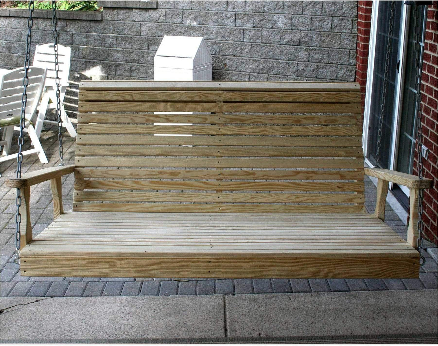 Creekvine Designs 60' Behandelte Kiefer Rollback Swingbed