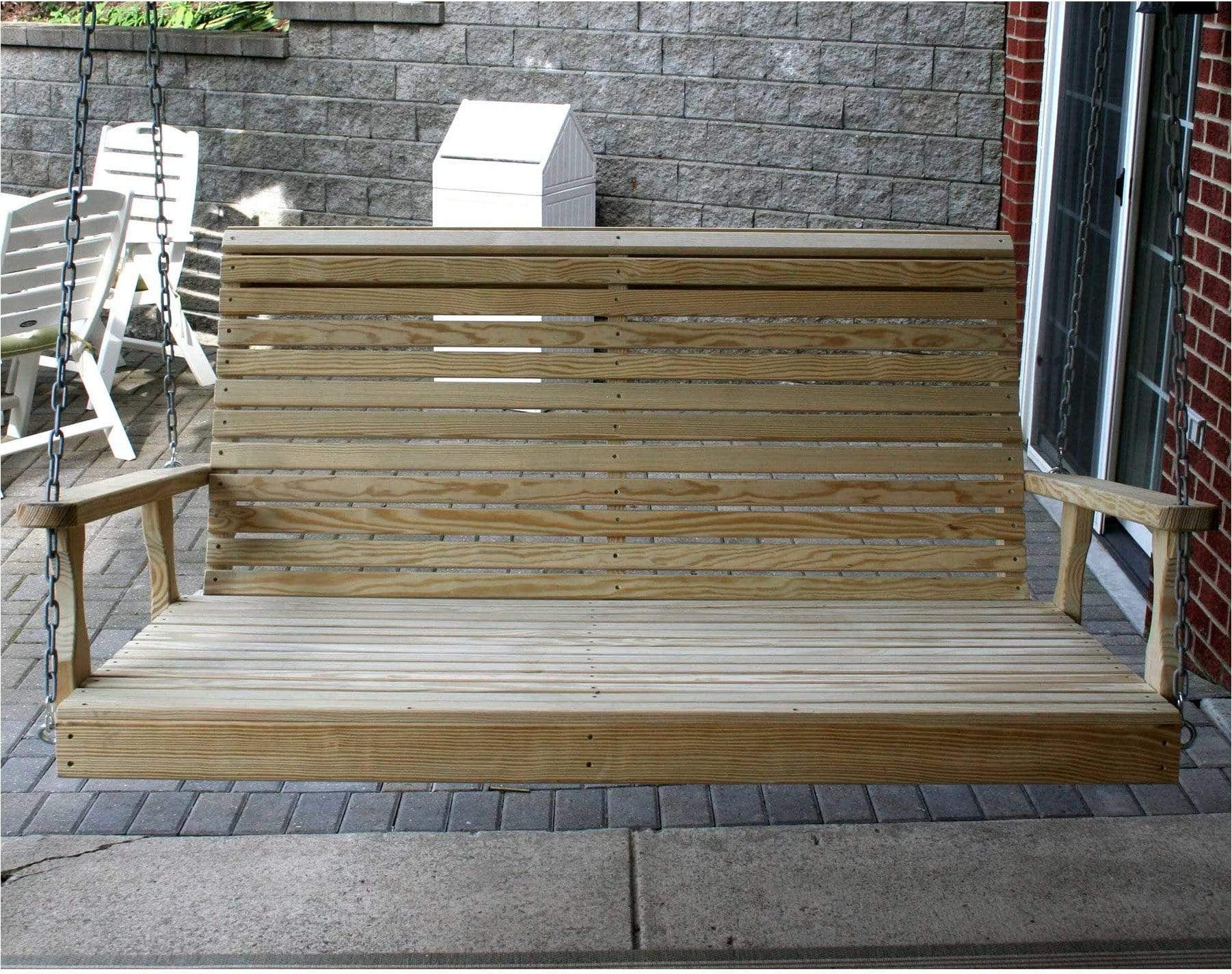 Creekvine Designs 60' Behandelte Kiefer Rollback Swingbed