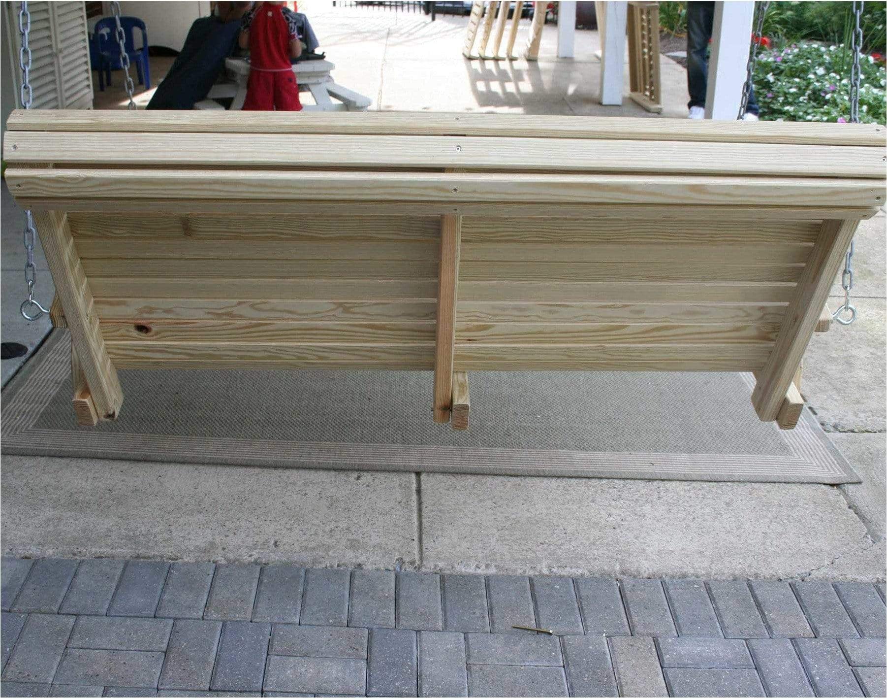 Creekvine Designs 60' Behandelte Kiefer Rollback Swingbed