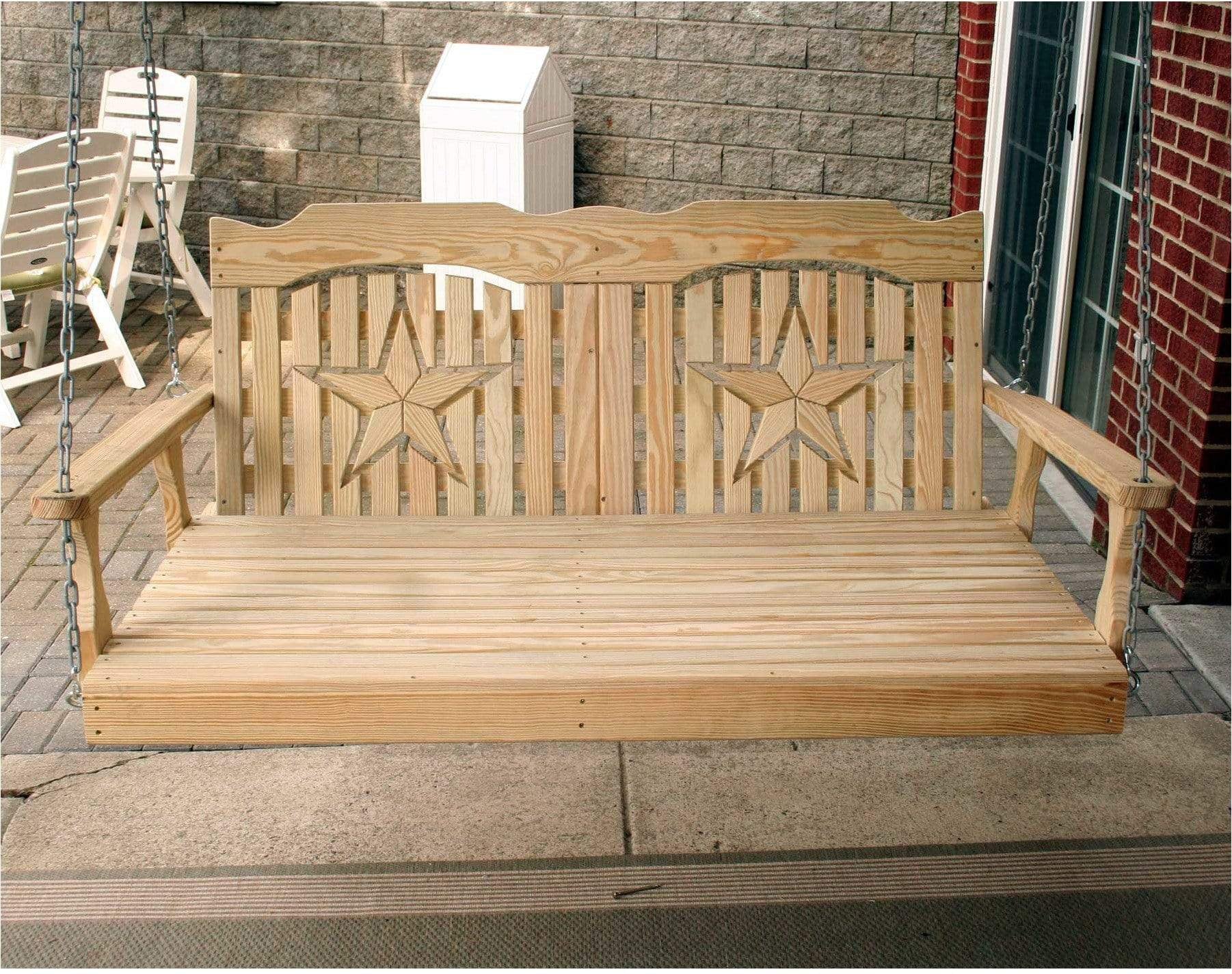 Creekvine Designs 60' Behandelte Kiefer Starback Swingbed