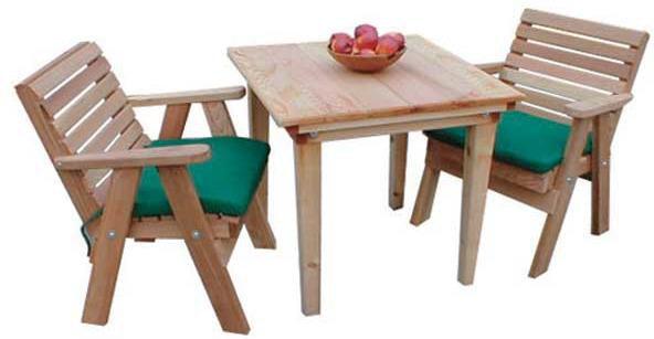 Creekvine Designs Cedar Classic Dining Set
