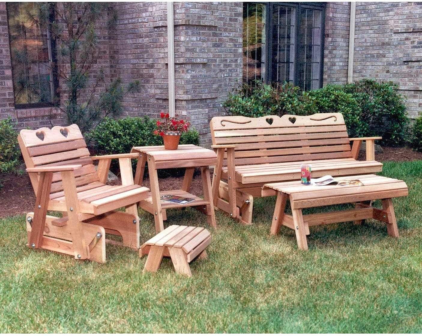 Creekvine Designs Cedar Country Hearts Glider Kollektion