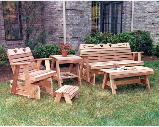 Creekvine Designs Cedar Country Hearts Glider Kollektion
