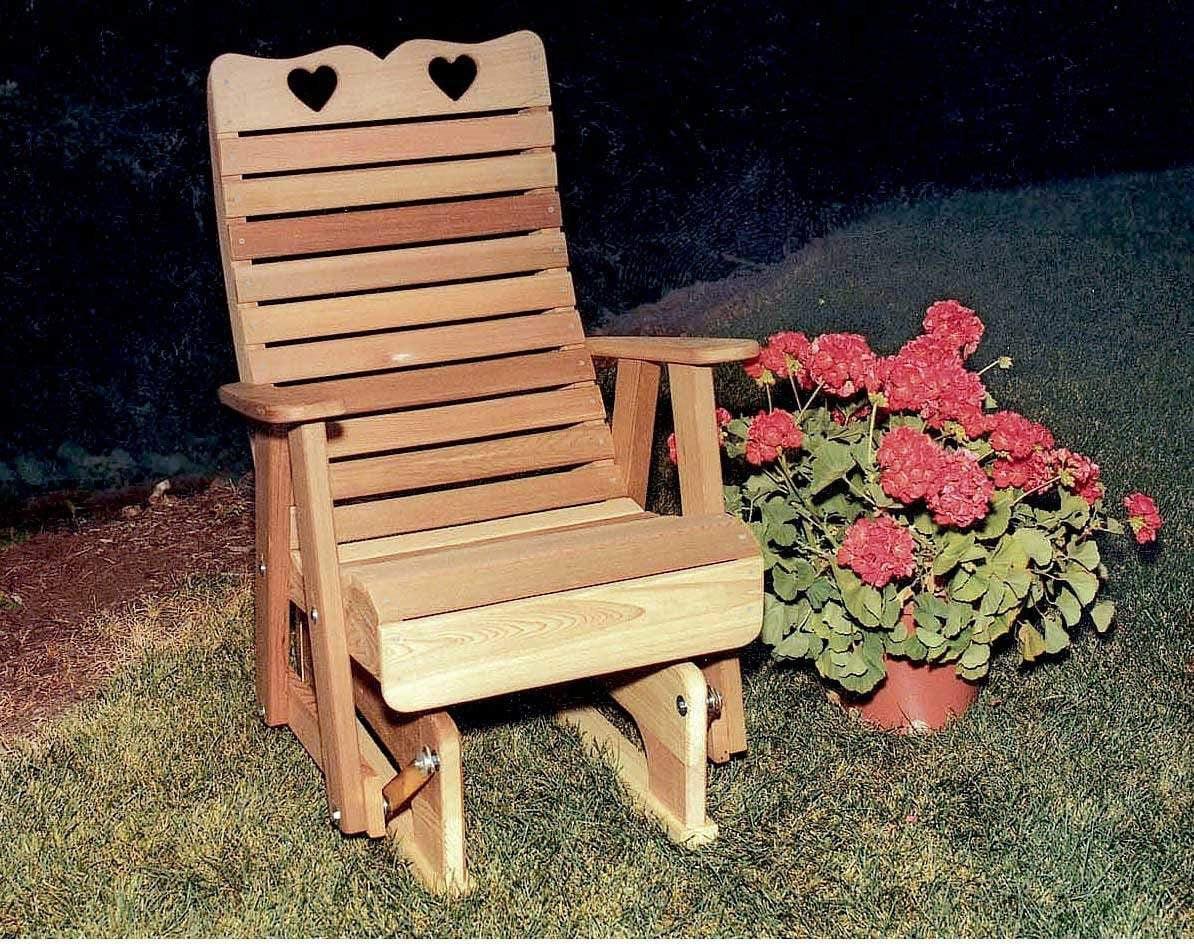 Creekvine Designs Cedar Royal Country Hearts Segelstuhl