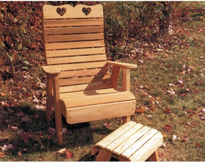 Creekvine Designs Cedar Royal Country Hearts Patio Stuhl