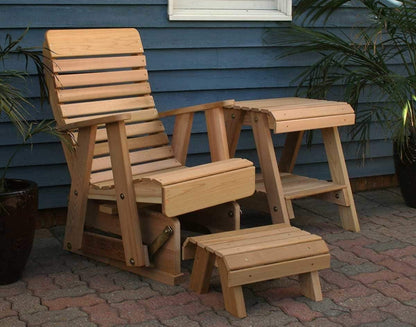 Creekvine Designs Zedern-Teiche Rocking Glider Chair Set