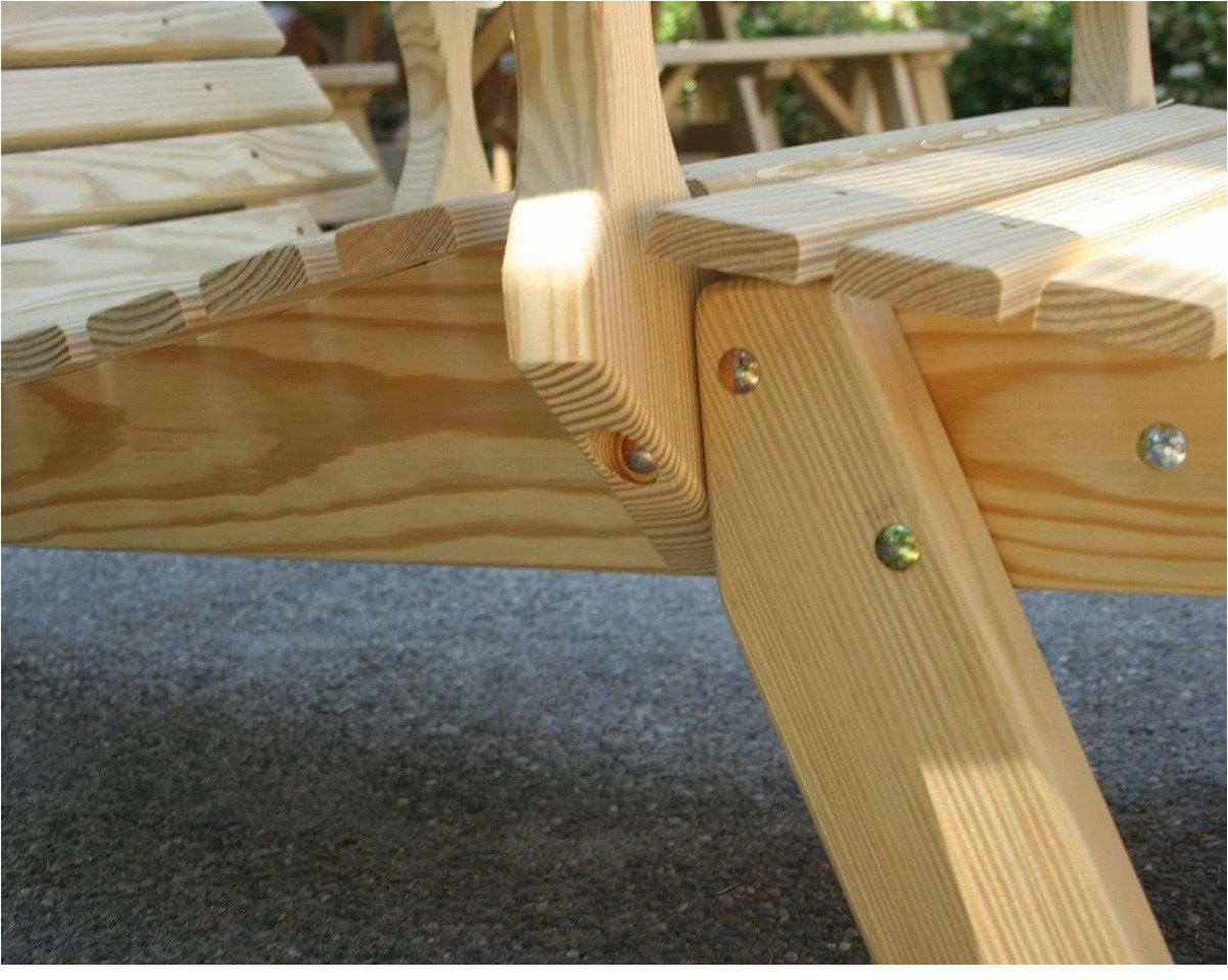 Creekvine Designs behandelt Pine Chaiselongue mit Armen