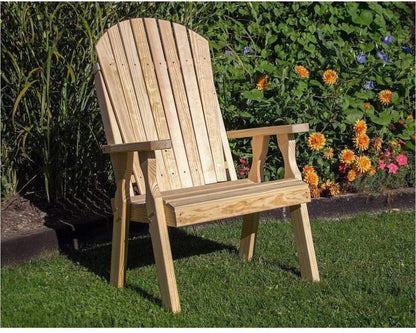 Creekvine Designs Behandelte Pine Curveback Patio Stuhl
