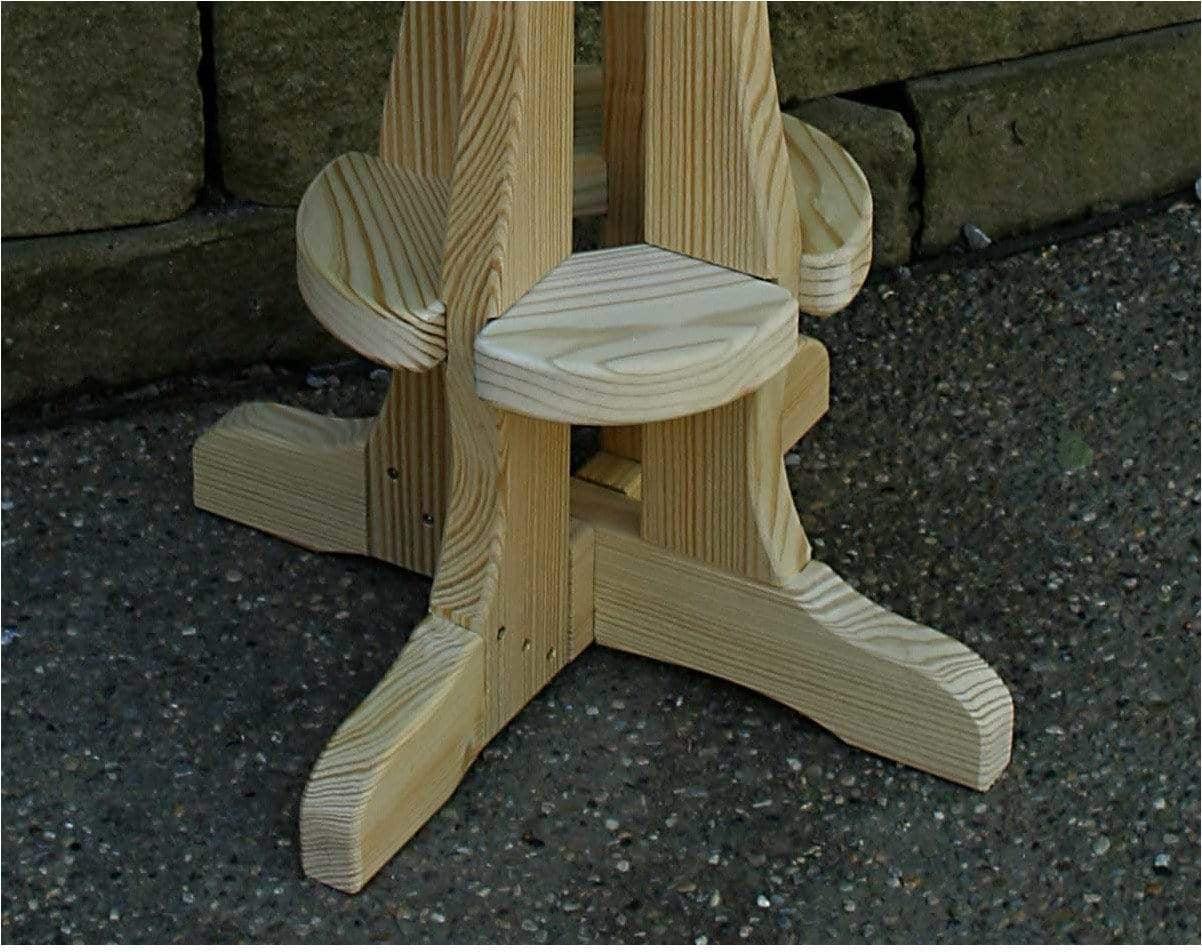 Creekvine Designs Behandelt Pine Star Design Pub Hocker