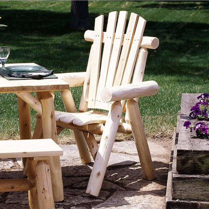 Lakeland Mills Cedar Log Esszimmerstuhl