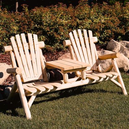 Lakeland Mills Cedar Log Tete-A-Tete