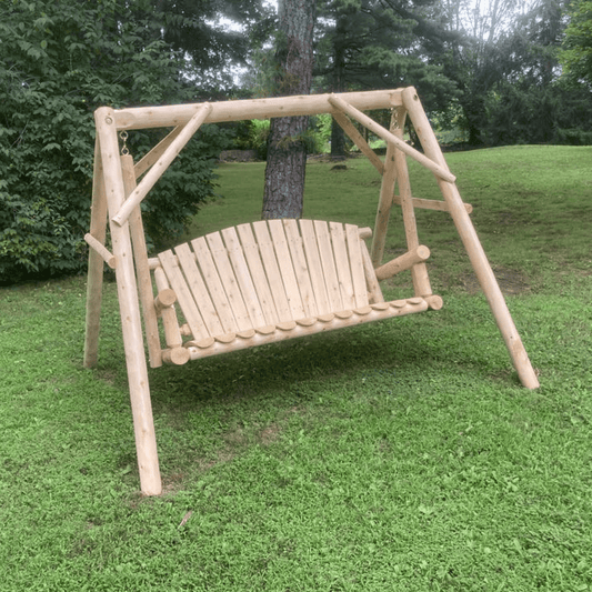 Lakeland Mills Cedar Log 5' Yard Swing