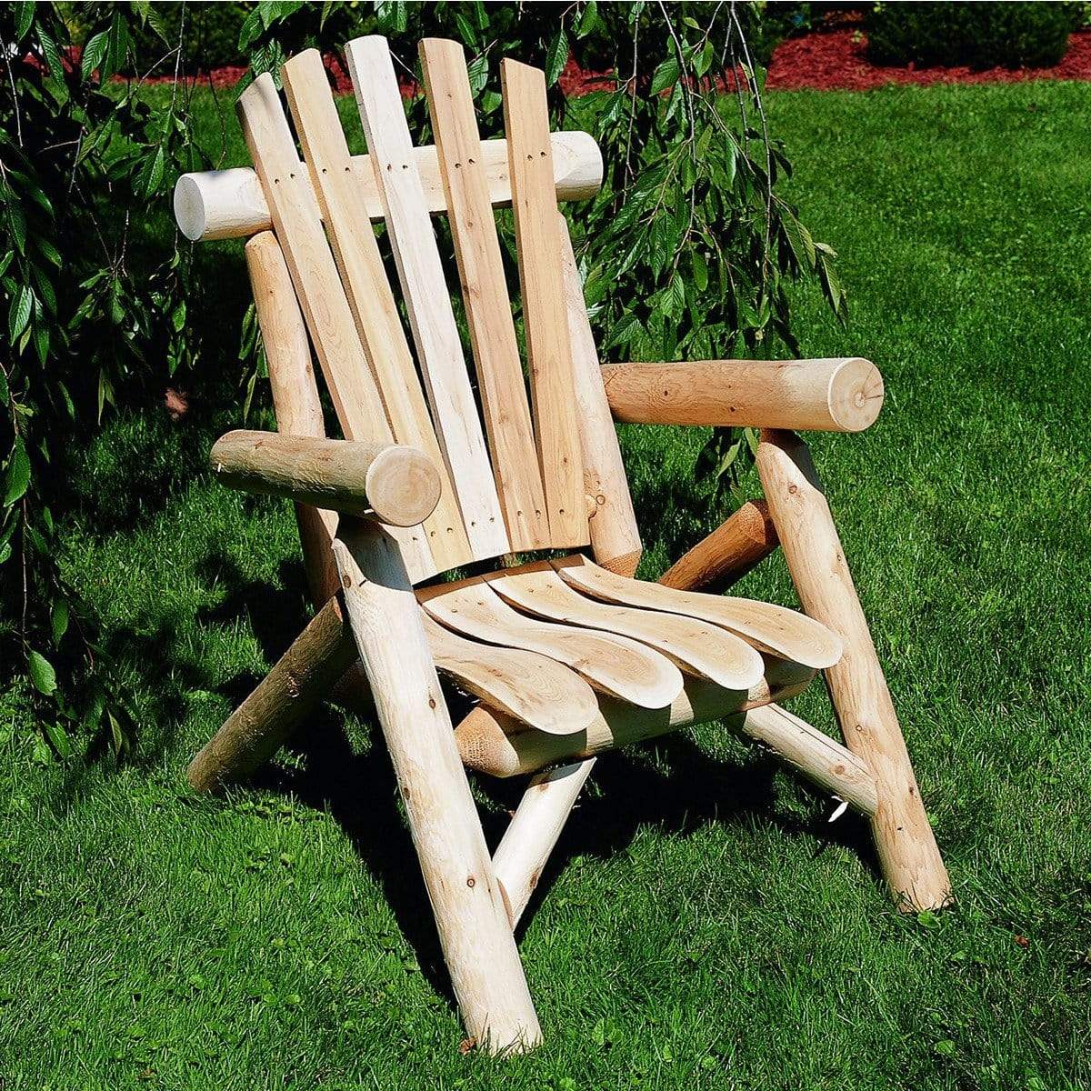 Lakeland Mills Cedar Log Loungesessel