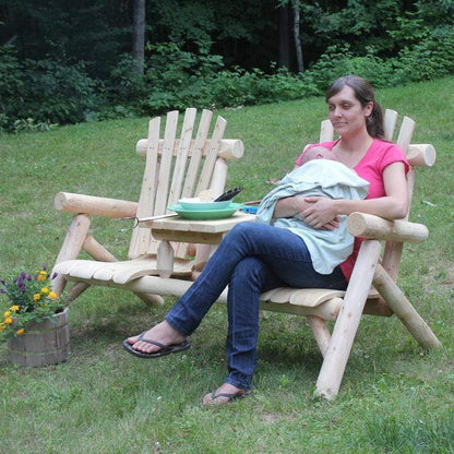 Lakeland Mills Cedar Log Tete-A-Tete